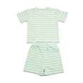 thumbnail image 3 of Disney Clothes Baby Boys 3-Piece Short Set – Winnie the Pooh T-Shirt, Bodysuit & Shorts (Green) – 0/3M, 3 of 4