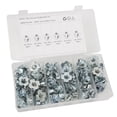 thumbnail image 4 of Carbon Steel Nut Kit, Rust Prevention Four Claw Nut Strong Durable High Hardness  For Electronic Equipment For Hardware Lighting, 4 of 8