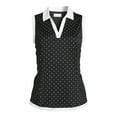 thumbnail image 3 of Ben Hogan Women's Sleeveless Performance Polo Shirt with UPF 30, Sizes XS-XXL, 3 of 5