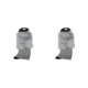 thumbnail image 1 of Minnieouse 1 par de calentadores de piernas de piel Funda de calcetín de color sólido para niñas Gris claro gris claro 2Conjunto, 1 of 6