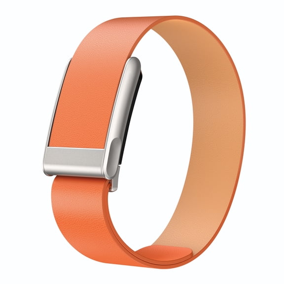 Leather Band Compatible with Whoop 5.0 Bands for Men Women, Genuine Leather Rugged Durable Replacement Wristbands Straps