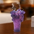thumbnail image 3 of Jarrón de cristal, contenedor de flores, botella para estudio de yoga, mesa de comedor en casa. Púrpura, 3 of 8