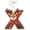 Christmas Letter - X, variant on romoty Personalized Letter T Christmas Ornament, 3.15 in Acrylic Monogram Initial Tree Pendant with DIY Writeable Back for Xmas Tree Wreath Mantel Kids Stocking Stuffer Gift