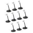 thumbnail image 1 of 10pcs 1/6 U-type Display Stand Holder Fit For 12" Action Figures Black Metal, 1 of 5