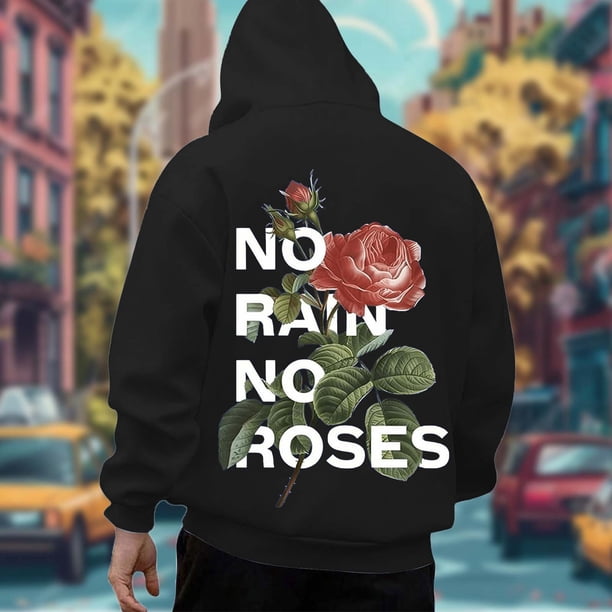 トップス FLOWER HOODIE 003 MHFRRA Hoodies Men Men's Fashion Leisure Sports Flower Print
