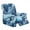 Blue Marble, variant on Xoenoiee Black Leopard Print Recliner Chair Cover Stretch Sofa Slipcover Sofa Cover 4-Pieces Furniture Protector Couch Cover with Elastic Bottom