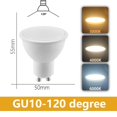 thumbnail image 1 of Foco LED de ahorro de energía, lámpara halógena, GU10 MR16 GU5.3 AC100-240V AC220V, luz blanca cálida no estroboscópica, 3W-8W, puede reemplazar 30W 50W, 1 of 4