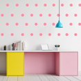 thumbnail image 1 of Multi-Color & Matte Dot Wall Stickers - 2 Inch Vinyl Dots, 100 Pack Peel and Stick Wall Decals (Baby Pink), 1 of 5