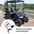 thumbnail image 3 of Cart Front Rear End Bushing Kit, Replacement Front Rear Leaf Spring Arm Suspension Set Solid Construction Anti Impact  for DS Gas Electric 1993 and UP, 3 of 7