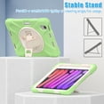 thumbnail image 5 of KIQ Shield Series Rugged Case for IPad Mini 6 Case/iPad Mini Case 6th Generation 2021 8.3 Inch Cover - Green Matcha, 5 of 9