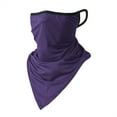 thumbnail image 1 of Icesilk Triangle Scarf For Summer Outdoor Cycling Triangular Scarf With Breathable Face And Unisex For Men And Women., 1 of 3