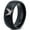 Black Dome Polish Tungsten, variant on Tungsten Bird Flying Spreading Wings Aves Band Ring 8mm Men Women Comfort Fit Gray Step Bevel Edge Brushed Polished