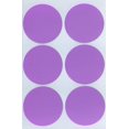 thumbnail image 1 of Round 2" inch Sticker 50mm dot Labels Colored Circle Stickers Permanent Adhesive in Pastel Purple - 540 Pack, 1 of 8
