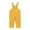 Yellow, variant on REDARER Kids Overalls, Sleeveless Adjustable Loose Fit Casual Romper Jumpsuits with Pockets,4-5 Years