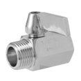 thumbnail image 1 of 304 Stainless Steel Mini Ball Valve(1/2 Inch Female x Male) NPT Thread  Water Flow Regulator Head Control Valve, 1 of 8