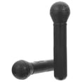 thumbnail image 1 of SHISUYAN 2Pcs Simulated Microphones Plastic Simulated Mics Fake Mic Playthings (Black), 1 of 8
