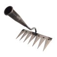 thumbnail image 2 of DYNWAVECA Garden Hoe Garden Hand Rake Manganese Steel Sturdy Agricultural Weeding Rake Weeding Tool for Planting Farm Loosening Digging 7 Tines, 2 of 10