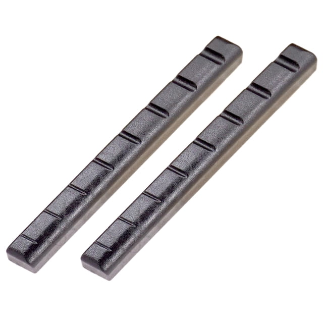 Sillín Ranurado de Plástico Negro Sunnimix para 8 Piezas de Ukulele