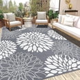 thumbnail image 1 of Alfombra de exterior Ilead, 244 x 305 cm, impermeable, reversible, 1 of 9