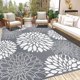 thumbnail image 1 of Alfombra de exterior Ilead, 244 x 305 cm, impermeable, reversible, 1 of 9