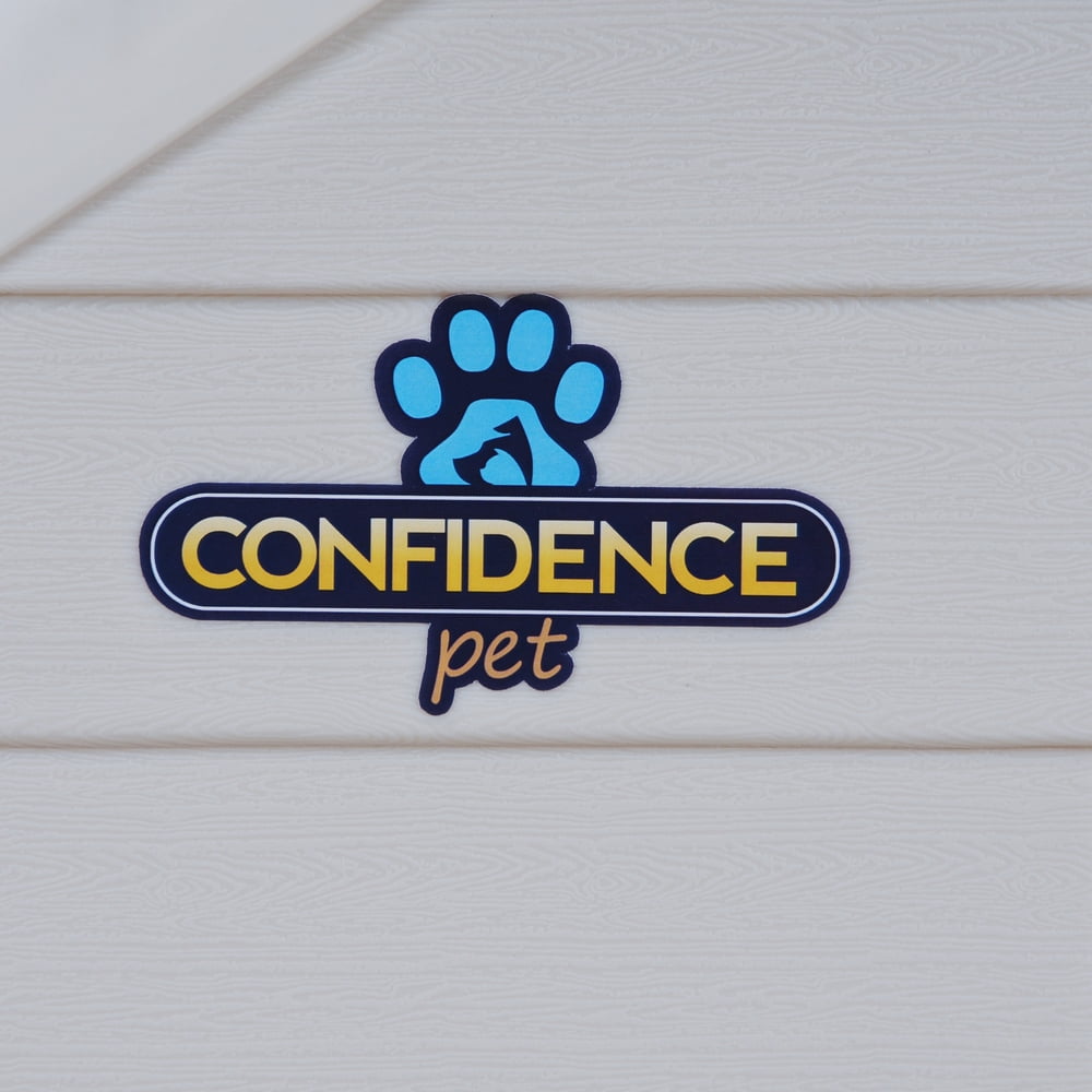 Confidence Pet Medium Waterproof Plastic Dog Kennel Outdoor House Green Walmart