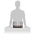 thumbnail image 3 of Organizador de escritorio Safco Products 3155BL, acero negro, 3 of 4