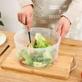 thumbnail image 6 of HomeLife 3L Large Vegetable Spinner Salad Cleaner Fruit And Vegetable Washer Bowl Lettuce Dryer Fruit Drain Basket, 6 of 13