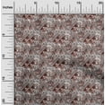 thumbnail image 2 of oneOone Silk Tabby Brown Fabric Animal Skin Dress Material Fabric Print Fabric By The Yard 42 Inch Wide-06, 2 of 4