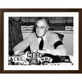 thumbnail image 2 of Art.com President Franklin Roosevelt Warns the Nation About German Provocations Photo, Brown Frame Wall Art, 40" x 32", 2 of 5