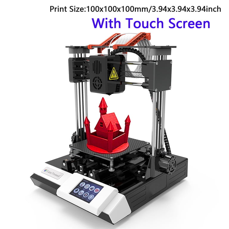 その他 3D printer touch EasyThreed K6 Mini 3D Printer for Beginners, 2.4'' Touchscreen