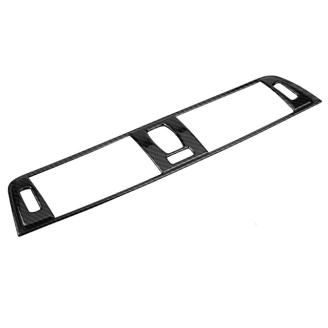 Carbon Fiber Style Console Air Conditioning Vent Cover Trim for BMW 3 Series F30 13-18