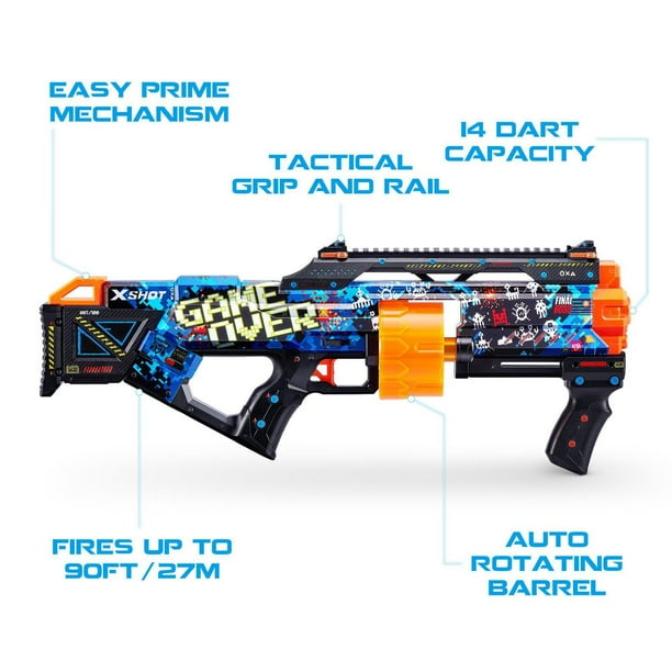 X-Shot Skins Last Stand Dart Blaster (16 Darts) - Walmart.ca
