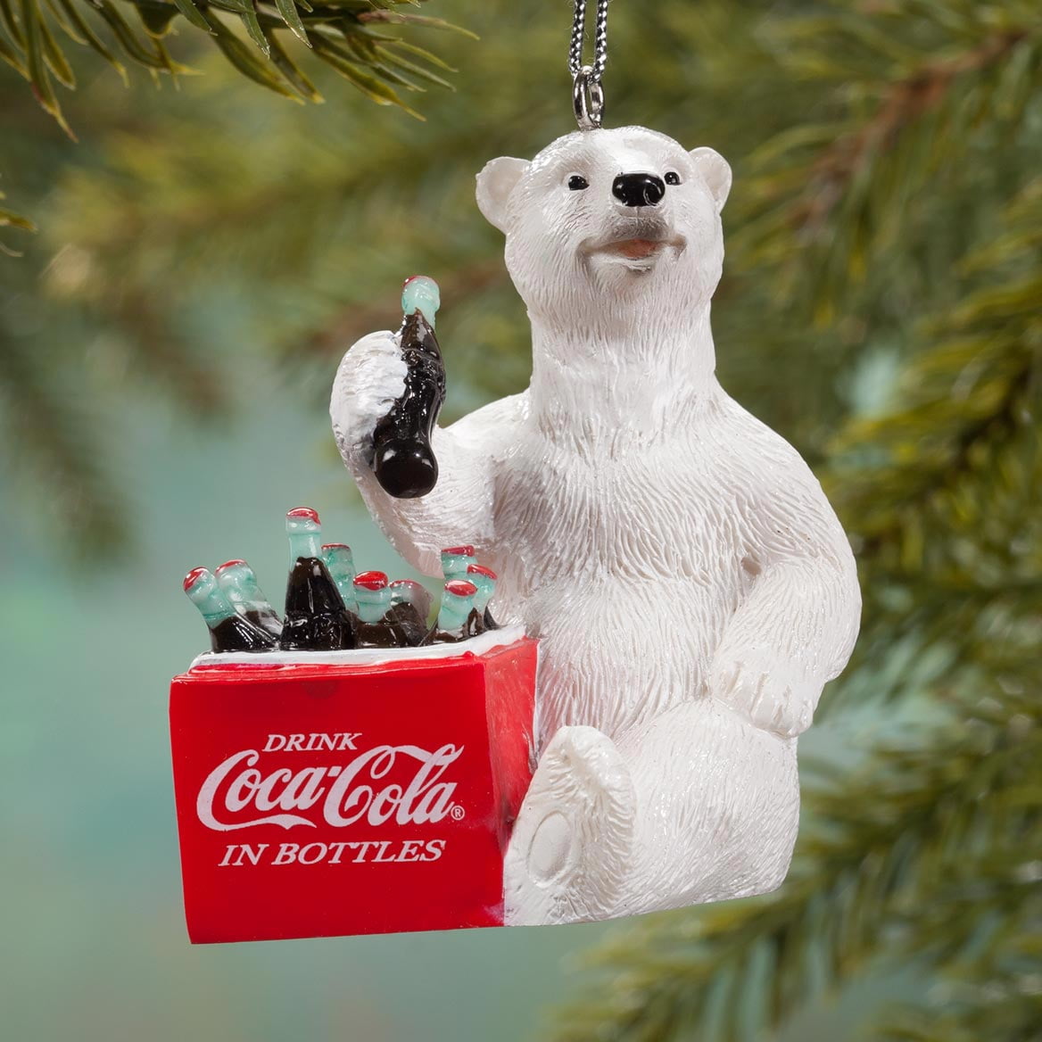 coca cola polar bear christmas decorations