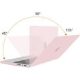 thumbnail image 6 of Mosiso MacBook Pro 14 inch Case 2024-2021 M5 M4 M3 M2 M1 Pro Max A3434 A3112 A3185 A3401 A2918 A2992 A2779 A2442, Plastic Hard Shell&Keyboard Cover&Screen Film&Pouch, Rose Quartz, 6 of 6