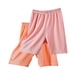 thumbnail image 1 of Odeerbi 2-12 Años Niñas 2 Pcs Hielo Seda Bermudas Shorts Bike Shorts Yoga Dance Shorts Verano Casual Elastic Waist Leggings Short, 1 of 8
