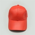 thumbnail image 4 of Prolriy Baseball Cap Hats for Women Male Female Cap Soild Men Women Cap Unisex Hat Womens Hats Red, 4 of 4