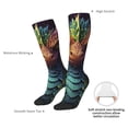 thumbnail image 4 of Balery Whimsical Dragon Color Cool Calcetines novedosos Calcetines deportivos Calcetines hasta la rodilla Calcetines de algodón Calcetines originales y geniales, 4 of 6