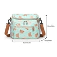 thumbnail image 3 of Large Capacity Diaper Bag with Insulated Bottle Pockets Spacious Mother Bag Multifunction Bag for Stylish Moms Travel, 3 of 9