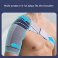 thumbnail image 6 of Support Brace For Torn Rotator Cuff Adjustable Shoulder Support Pad Belt Band Strap Wrap Compression Sleeves Back Brace Guard, 6 of 10