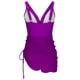 thumbnail image 5 of Trajes de Baño para Mujeres Vestido de Baño Malla Sheer Sarong Envuelve, Poliéster con Sostén Extraíble Almohadilla para la Playa Piscina Verano, 5 of 8