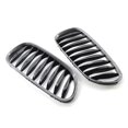 thumbnail image 5 of 2 piezas de rejilla de riñón delantera marco ABS estilo automático rejilla central exterior rejilla de parachoques apto para BMW Z4 E85 E86 2003-2008 Soledad Rejillas delanteras del riñón, 5 of 5