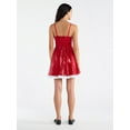 thumbnail image 2 of No Boundaries Christmas Santa Dress, Women’s, 2 of 4