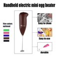 thumbnail image 2 of Electric Handheld Coffee Milk Egg Beater Whisk Frother Mixer Cooking Tool, 2 of 8