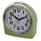thumbnail image 2 of Healthbeauty20 Reloj despertador analógico silencioso sin tictac Reloj despertador nocturna Verde Zulema Barrido tranquilo despertador, 2 of 6