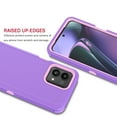 thumbnail image 4 of For Motorola Moto G Styuls 5G 2023 Case, Sturdy Phone Case for Moto G Styuls 2023 6.6", Tekcoo Shockproof Protection Heavy Duty Armor Hard Plastic & Rubber Rugged Bumper 3-in-1 Case Cover -Purple, 4 of 7