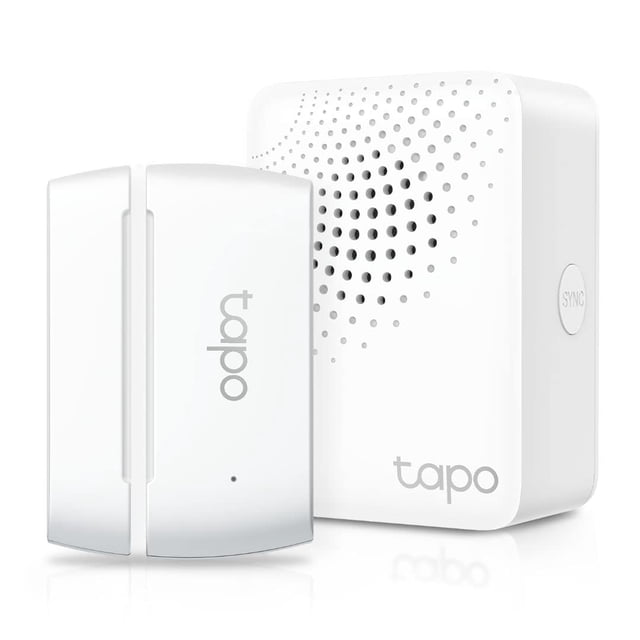 Kit de inicio con sensor de contacto TP-Link Tapo T110 + Hub H100