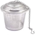thumbnail image 1 of Tea Infuser Reusable Stainless Steel Strainers for Loose Leaf Teas Filter Cage (4.5x6.5x6cm), 1 of 6