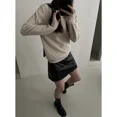 thumbnail image 5 of MMC High-End Feeling Slimming Bodycon Mini Dress Grey A- Line Skirt For Women New Arrival Autumn Style Korean Style, 5 of 5