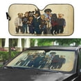 thumbnail image 3 of Foldable Dog Print Car Sunshade For Windshield Protection, 3 of 6