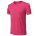 thumbnail image 5 of DHFJKG Womens Workout Tops Short Sleeve Athletic Running Shirts Breathable Solid Color Loose Fit Basic Tee For Yoga Gym Sports Trendy Top, 5 of 5
